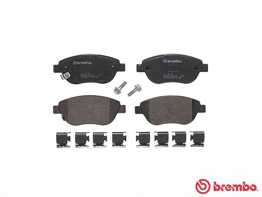 A.B.S. P 23 153 BREMBO Bremsbelagsatz, Scheibenbremse